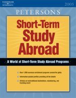Short Term Study Programs Abroad 2005 (9780768915631) by Peterson's