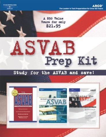 ASVAB Prep Kit, 1st ed (9780768916072) by Arco