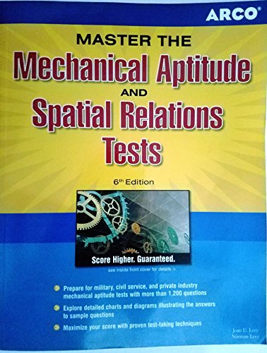 Stock image for ARCO Mechanical Aptitude and Spatial Relations Tests for sale by Byrd Books