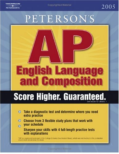 Stock image for Peterson's Ap English Language & Composition for sale by Half Price Books Inc.