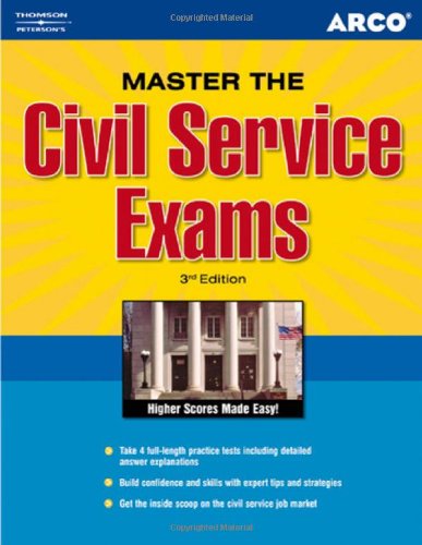 Stock image for Master the Civil Service Exam 3rd ed for sale by Wizard Books