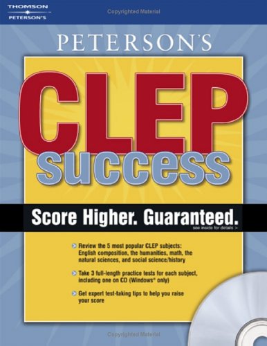 Stock image for Peterson's CLEP Success for sale by BOOK'EM, LLC