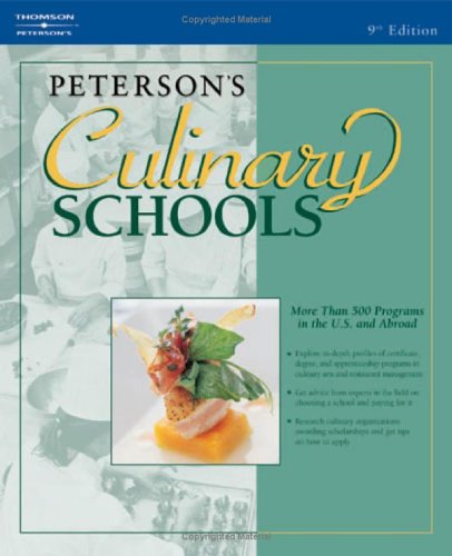 Culinary Schools 9th ed (9780768918960) by Peterson's