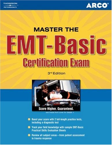 Imagen de archivo de Arco Master the EMT-Basic Certification Exam a la venta por ThriftBooks-Dallas