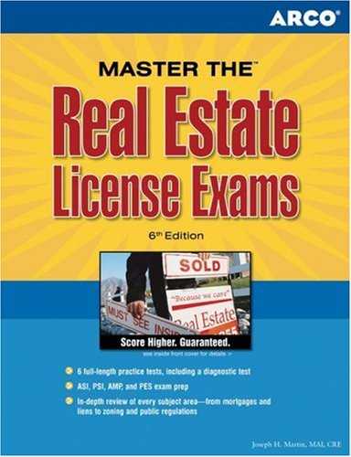 Stock image for Arco Master the Real Estate License Exams for sale by ThriftBooks-Atlanta