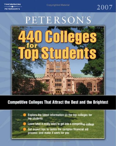 Stock image for 440 Colleges for Top Students 2007 for sale by BookHolders