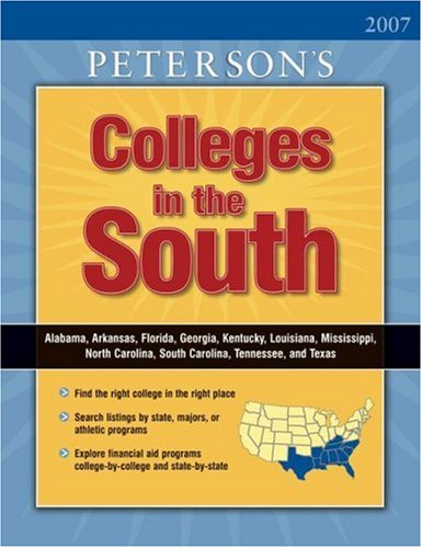 Stock image for Peterson's Colleges in the South for sale by Buchpark