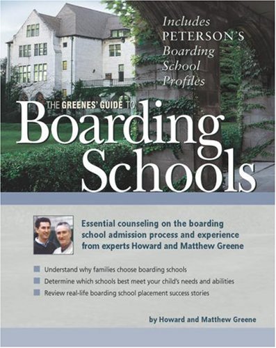 Imagen de archivo de The Greenes' Guide to Boarding Schools, 1st edition a la venta por SecondSale
