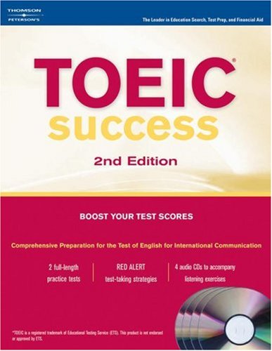 TOEIC Success w/audio CD-Rom, 2nd ed (9780768922837) by Peterson's