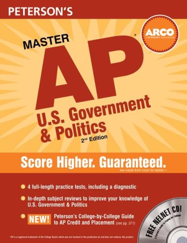 Stock image for Master AP U.S Government and Politics: Everything You Need to Get AP* Credit and a Head Start on College for sale by ThriftBooks-Dallas