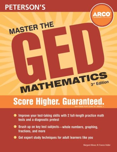 Stock image for Peterson's Master the GED: Mathematics for sale by ThriftBooks-Dallas