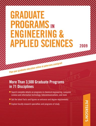 9780768925678: Peterson's Graduate Programs in Engineering & Applied Sciences