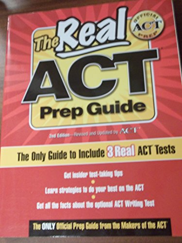 9780768926750: The Real ACT Prep Guide: The Only Official Prep Guide from the Makers of the ACT