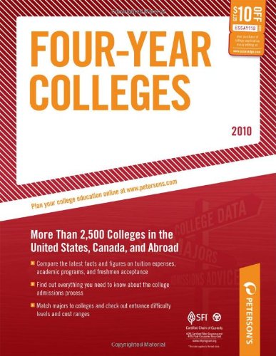 Stock image for Four-Year Colleges 2010 for sale by Better World Books