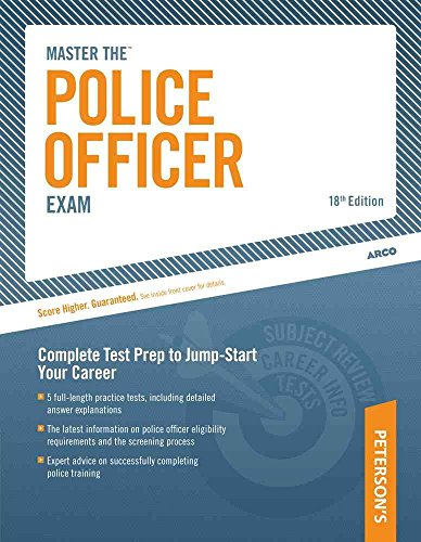 9780768927177: Peterson's Master the Police Officer Exam