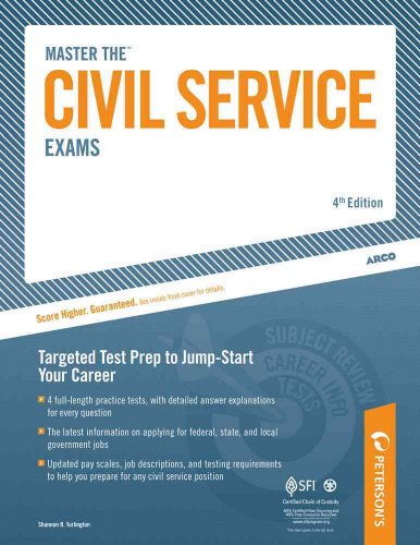 Stock image for Master the Civil Service Exams : Targeted Test Prep to Jump-Start Your Career for sale by Better World Books: West