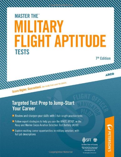 Imagen de archivo de Master the Military Flight Aptitude Tests a la venta por ThriftBooks-Atlanta