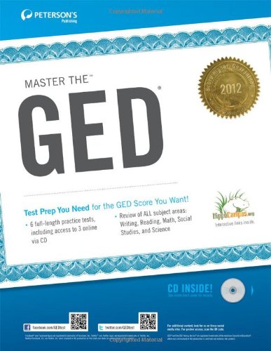 Peterson's Master the GED 2012 (9780768932928) by Peterson's