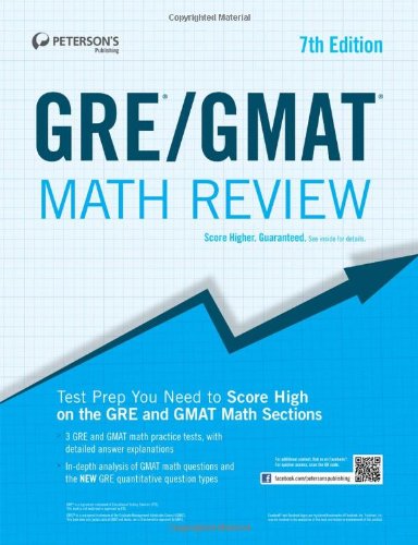 Beispielbild fr GRE/GMAT Math Review zum Verkauf von Better World Books