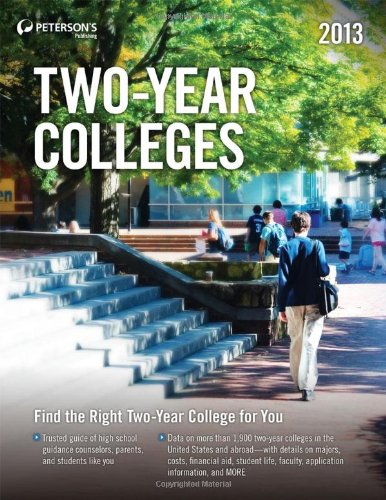Stock image for Two-Year Colleges 2013 for sale by Better World Books