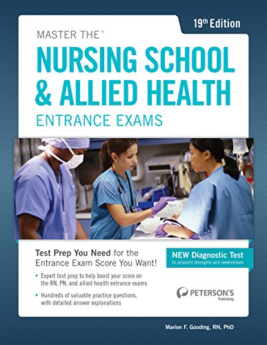 9780768936186: Master the Nursing School & Allied Health Exams