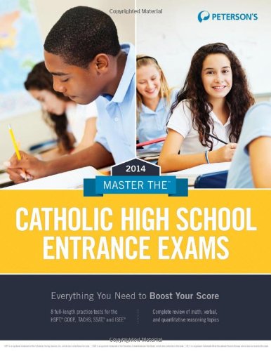 Stock image for Master the Catholic High School Entrance Exams 2014 for sale by Better World Books