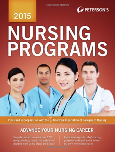 Imagen de archivo de Nursing Programs 2015 a la venta por Better World Books