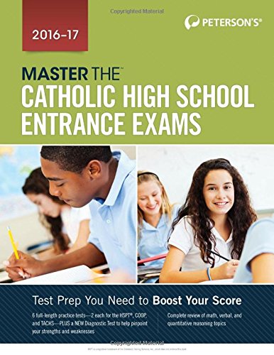 Stock image for Master the Catholic High School Entrance Exams 2016-17 for sale by Better World Books