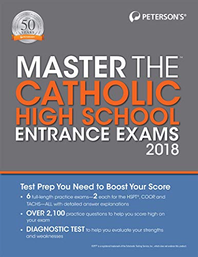 Imagen de archivo de Master the Catholic High School Entrance Exams 2018 a la venta por Better World Books