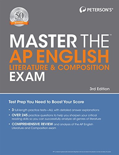 Imagen de archivo de Master the AP English Literature and Composition Exam a la venta por Better World Books