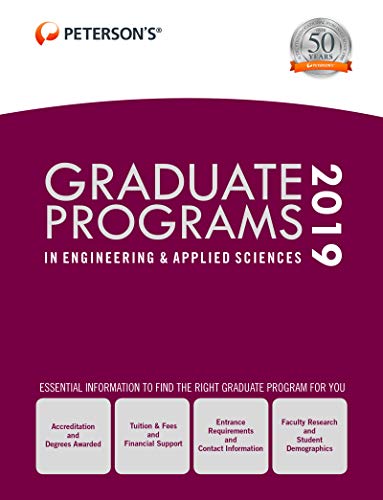 Stock image for Graduate Programs in Engineering & Applied Sciences 2019 (Grad 5) for sale by Pro Quo Books