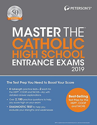 9780768942378: Master the Catholic High School Entrance Exams 2019 (Peterson's Master the Catholic High School Entrance Exams)