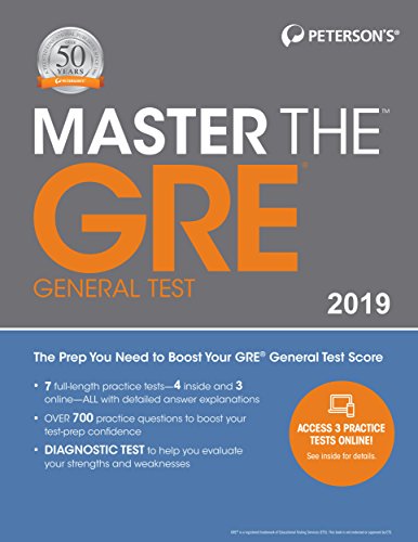 Imagen de archivo de Master the GRE 2019 a la venta por Better World Books: West