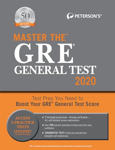 Stock image for Master the GRE General Test 2020 for sale by Better World Books: West