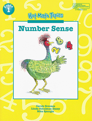 Number Sense, Grade 1 (Hot Math Topics) (9780769000138) by Linda Schulman Dacey; Carole Greenes; Rika Spungin