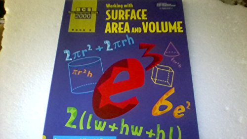 Beispielbild fr Working With Surface and Volume, Book 8 (Basic Computation Series/BCS 2000) zum Verkauf von HPB Inc.