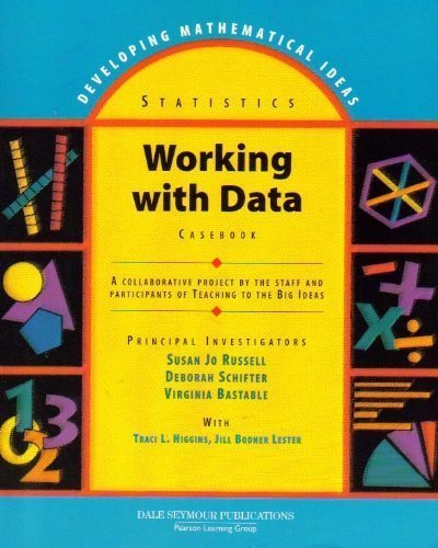 Imagen de archivo de Working with Data: Statistics Casebook (Developing Mathematical Ideas series) a la venta por SecondSale