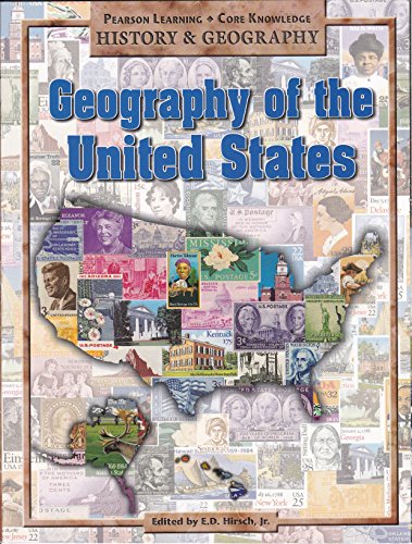 Stock image for GEOGRAPHY OF THE UNITED STATES, PUPIL EDITION, GRADE 5 (Core Knowledge) for sale by Dailey Ranch Books