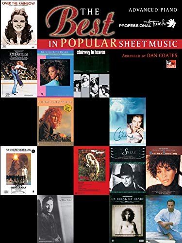 Beispielbild fr The Best in Popular Sheet Music (The Professional Touch) zum Verkauf von BooksRun