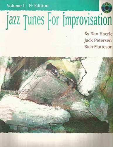 Beispielbild fr Jazz Tunes for Improvisation, Vol 1: Eb edition, Book and mint CD zum Verkauf von The Book Exchange