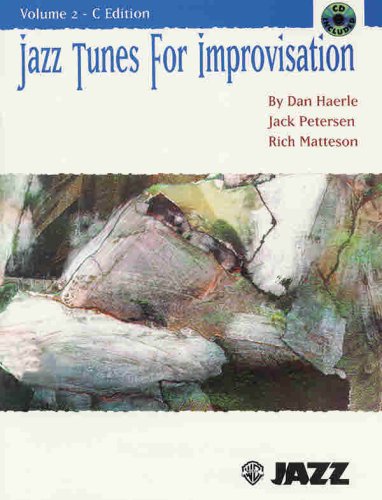 Beispielbild fr Jazz Tunes for Improvisation, Vol 2: Book & CD zum Verkauf von Patrico Books