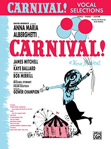 Stock image for Carnival (Vocal Selections): Voice/Piano/Guitar for sale by Blindpig Books