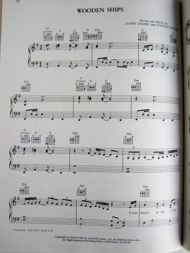 Imagen de archivo de Crosby, Stills, Nash & Young: Piano/Vocal/Chords a la venta por HPB-Ruby