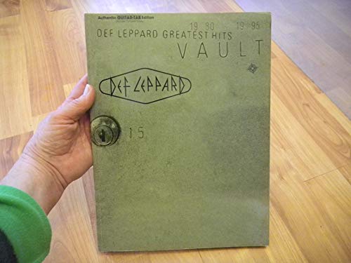 Stock image for Vault -- Def Leppard Greatest Hits: Authentic Guitar TAB for sale by Front Cover Books