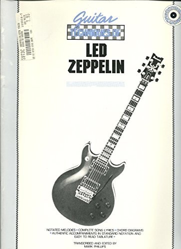 Beispielbild fr Guitar Techniques of Led Zeppelin (Guitar Techniques Series) zum Verkauf von Best and Fastest Books