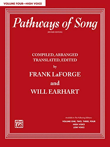 Imagen de archivo de Pathways of Songs: High Voice a la venta por Magers and Quinn Booksellers