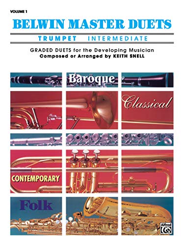 Stock image for Belwin Master Duets (Trumpet), Vol 1: Intermediate for sale by SecondSale