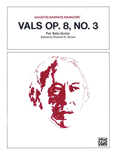 Stock image for Vals, Op. 8, No. 3: For Solo Guitar for sale by Magers and Quinn Booksellers