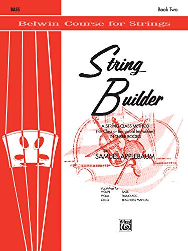 Beispielbild fr String Builder - Bass (Belwin Course for Strings) zum Verkauf von HPB-Ruby