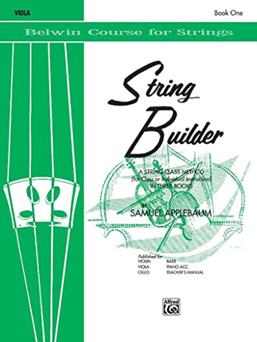 Beispielbild fr String Builder, Bk 1 : A String Class Method (for Class or Individual Instruction) - Viola zum Verkauf von Better World Books